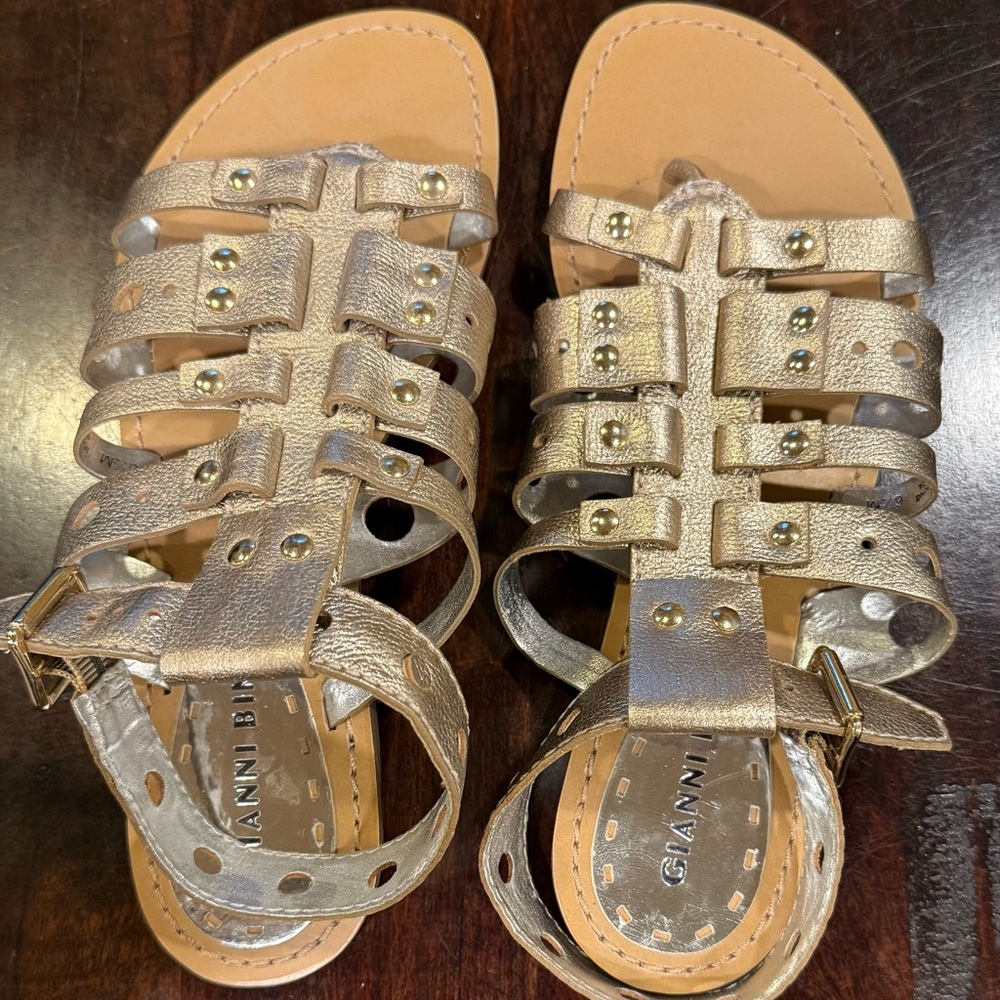 Gianni Bani Sandals Gold/Silver
